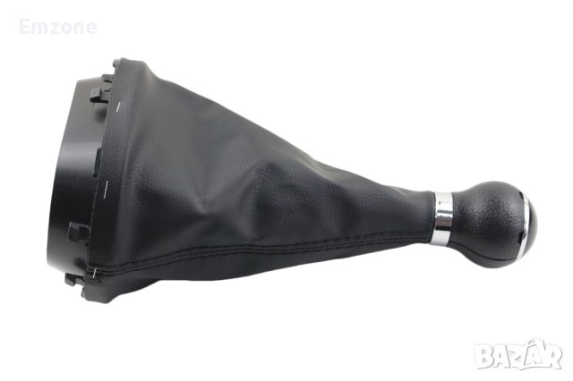 Топка за скоростен лост с кожен маншон и рамка за VW Caddy 04 - 09 Touran 03 - 11 с 5 и 6 ск., снимка 5 - Аксесоари и консумативи - 40357295