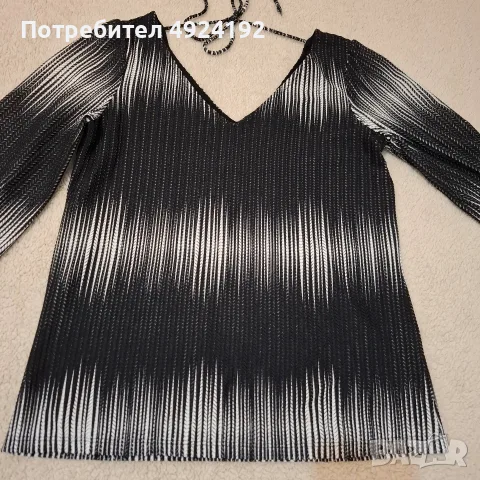 Дамска Риза в два цвята, снимка 3 - Ризи - 56107376