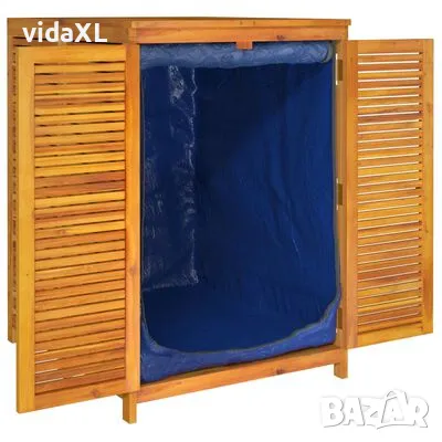 vidaXL Градинска кутия за съхранение 70x87x104 см акациево дърво масив（SKU:360029）, снимка 4 - Други - 48088135