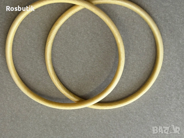 Комплект от две старинни гривни от слонова кост , снимка 2 - Антикварни и старинни предмети - 53424437