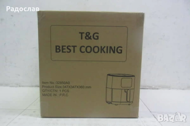 Air fryer 6 литра T&G Best Cooking., снимка 2 - Мултикукъри - 52042748