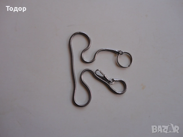 Кюстек верижка за джобен часовник 3, снимка 4 - Мъжки - 52671454