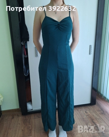 Дамски гащеризон – размер S (тъмнозелен)