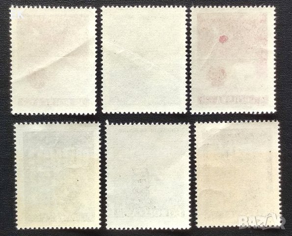 Полша, 1955 г. - пълна серия чисти марки, фестивал, 4*1, снимка 2 - Филателия - 41484828