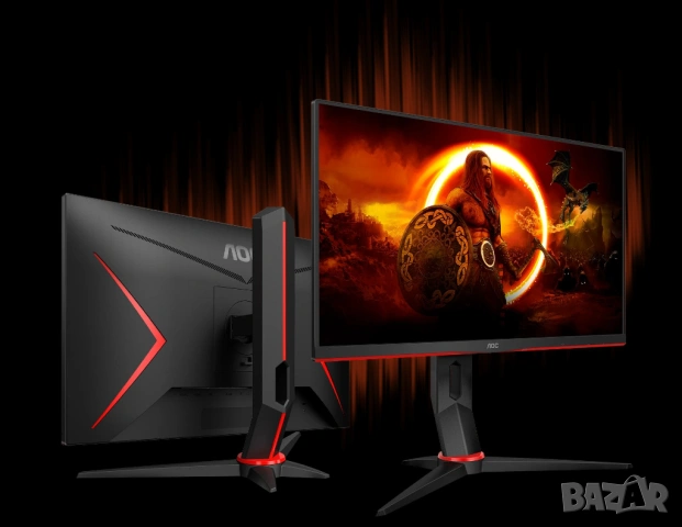 AOC 27G2WG3 – 27″ Full HD геймърски монитор, 165 Hz, снимка 5 - Монитори - 53582452