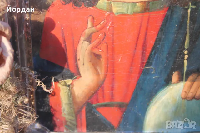 Стара Руска икона, снимка 5 - Икони - 48537875