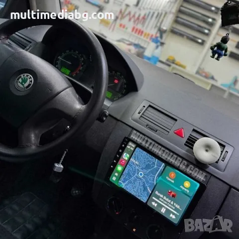 Skoda Fabia 2 2007 - 2014 Мултимедия Навигация Android, снимка 4 - Аксесоари и консумативи - 51113661