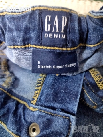 Дънки Gap за момиче 7,8 години , снимка 2 - Детски панталони и дънки - 53067504