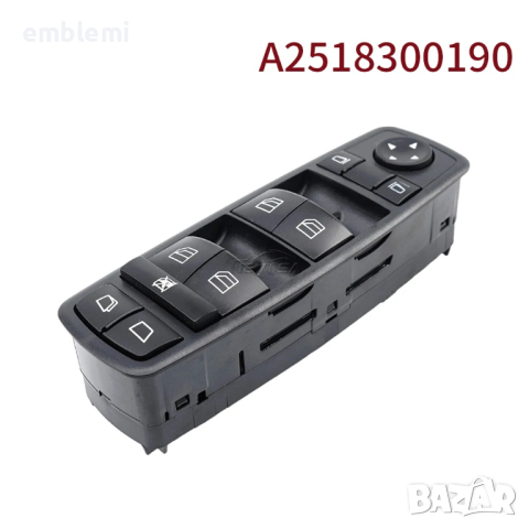 Панел ел. стъкла копчета mercedes  A B GL ML R GL320 GL350 R320 R500 R63 class A2518300190, снимка 1 - Части - 44718975