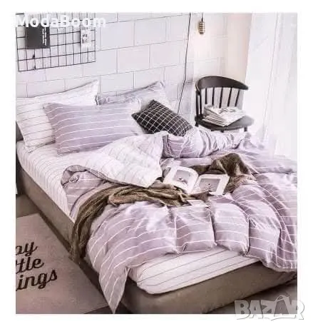 Памучни спални комплекти Различни дизайни , снимка 8 - Спално бельо - 48935529