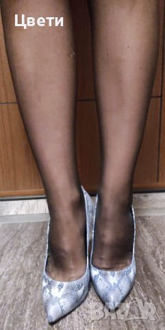 Обувки на висок ток - ЕСТЕСТВЕНА КОЖА , снимка 9 - Дамски обувки на ток - 40980176