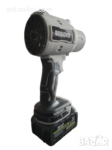 Мощен Акумулаторен Турбо Пистолет с накрайници, Две батерии 36V -498, снимка 4 - Винтоверти - 52028783