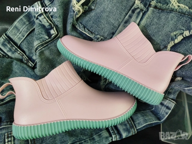 Гумени обувки , снимка 2 - Дамски ежедневни обувки - 53393126