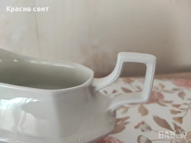 Сосиера английски порцелан, снимка 3 - Аксесоари за кухня - 55949723
