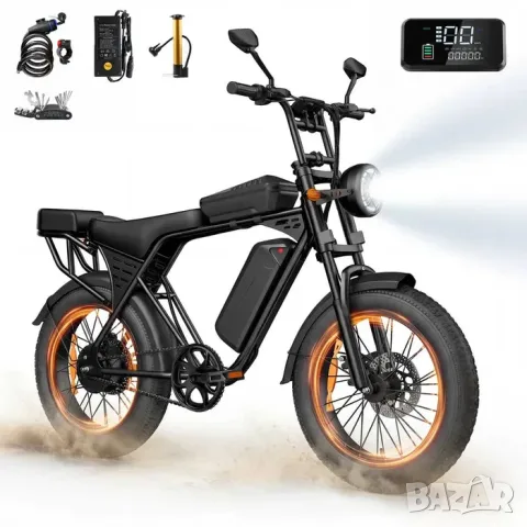 Електрически велосипед (20" / 48V15Ah / 750W Peak), снимка 3 - Велосипеди - 56022883