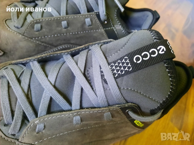 ECCO-кожени маратонки 45 номер, снимка 3 - Маратонки - 53256553