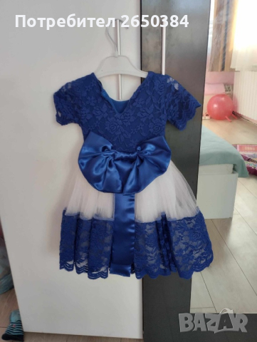 Официална детска рокля , снимка 4 - Детски рокли и поли - 44795421