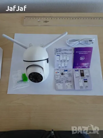 Камера Wi-Fi, Full HD 1080p, на 360 градуса ротация, снимка 3 - IP камери - 50091961