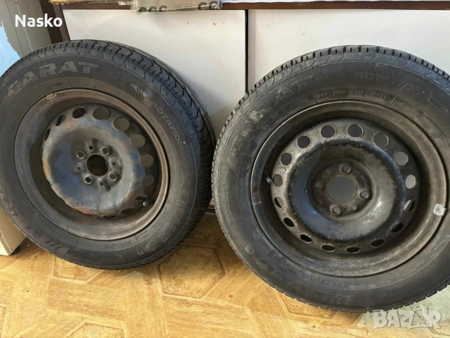 Гуми с джанти железни 