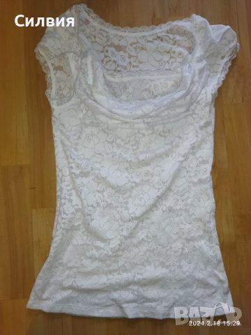 Дантелена блуза Юнона Junona размер М и риза боди s