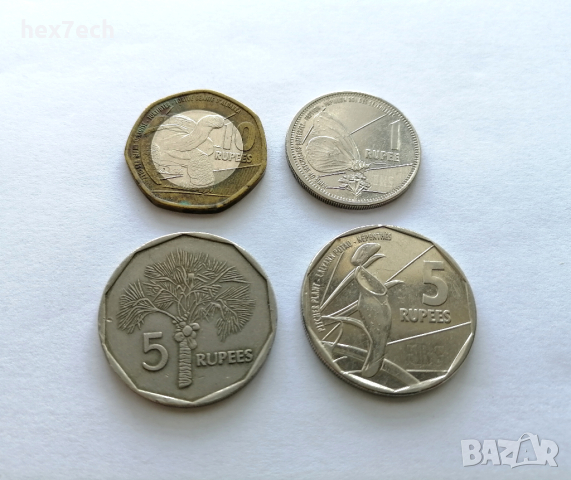 ❤️ ⭐ Лот монети Сейшели 4 броя ⭐ ❤️, снимка 1 - Нумизматика и бонистика - 44598376