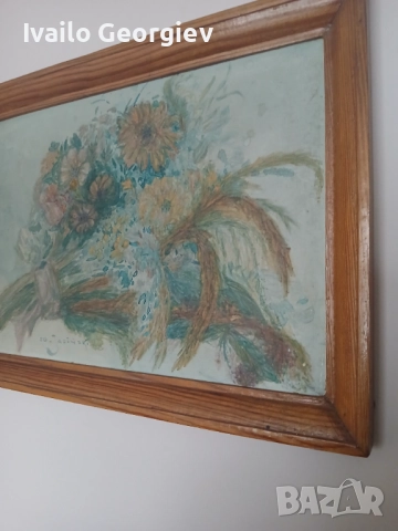 Стар натюрморт, снимка 3 - Картини - 52293024