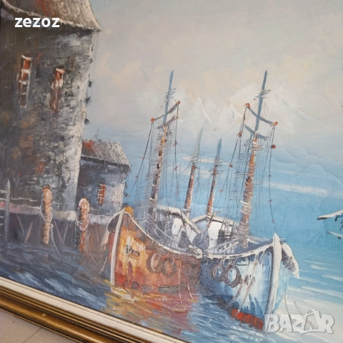 Авторска картина масло върху платно, снимка 3 - Картини - 52127534