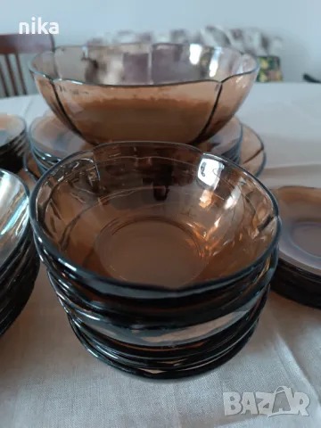 Прекрасен чисто нов дуралексов сервиз за хранене, Duralex, снимка 6 - Сервизи - 48497875