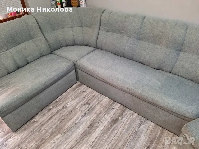 Диван модулен, подходящ и за трапезна маса, снимка 3 - Дивани и мека мебел - 55940121