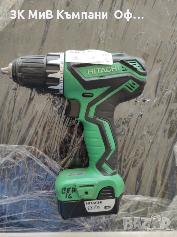 Акумулаторен винтоверт Hitachi DS10DAL 10.8V с батерия и зарядно, снимка 2 - Винтоверти - 52042452