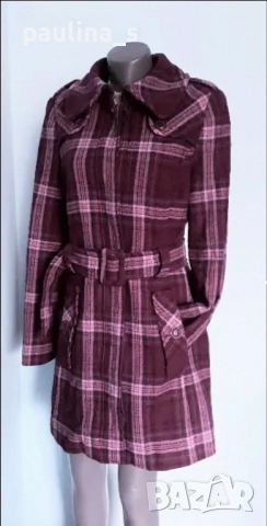 Два различни броя / Уникално Винтидж Вълнено палто "EDC" by Esprit , снимка 12 - Палта, манта - 48424841