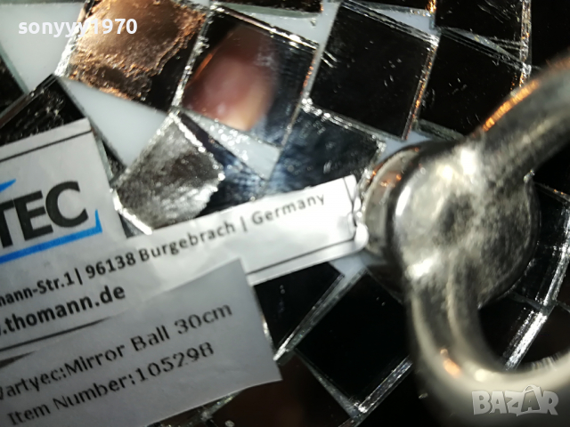 ДИСКО ТОПКА 30СМ 0304221730, снимка 12 - Ресийвъри, усилватели, смесителни пултове - 36329762