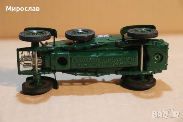 1/43 MATCHBOX BENTLEY 1930 КОЛИЧКА РЕТРО МОДЕЛ, снимка 7 - Колекции - 49927101