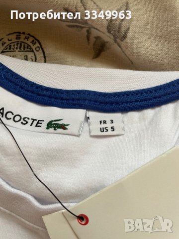 Оригинална тениска Lacoste, снимка 6 - Тениски - 42158685