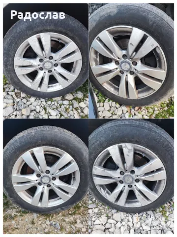 Джанти алуминиеви от Мерцедес цолове 15 16 17 18 19 и 20, снимка 5 - Гуми и джанти - 44239260