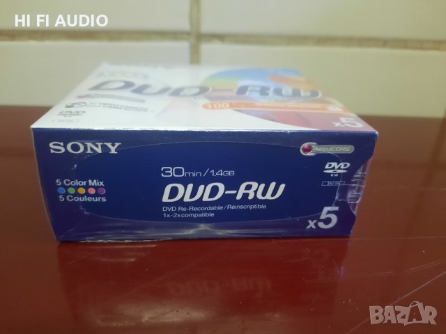 Sony DVD+RW 4.7GB, снимка 5 - Плейъри, домашно кино, прожектори - 41810526