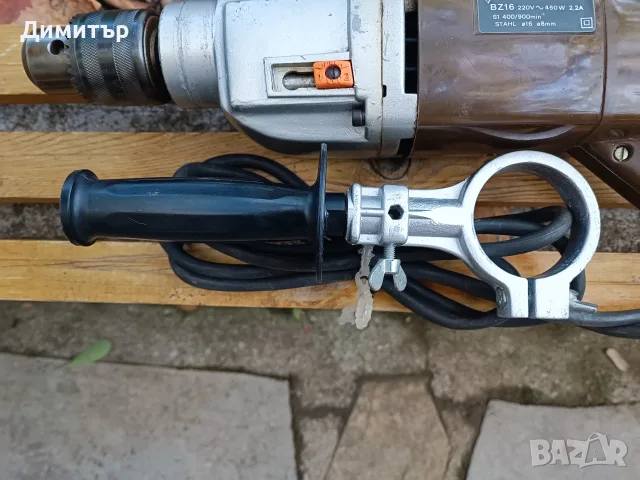 Елпром BZ16 двускоростна бормашина 450W, снимка 5 - Бормашини - 56060589