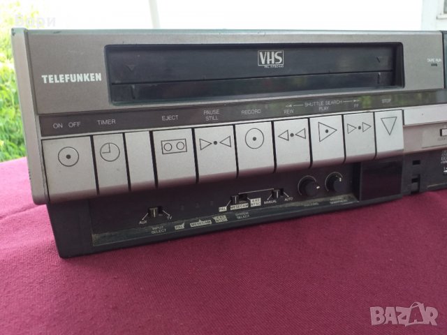 TELEFUNKEN VIDEO RECORDER 1930  VHS, снимка 2 - Плейъри, домашно кино, прожектори - 33817228