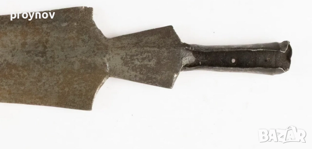 Ловно копие от Танзания племето Хадза 31 см., снимка 5 - Антикварни и старинни предмети - 52079577