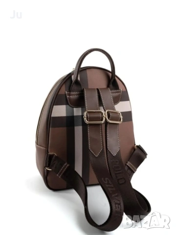 кафява стилна раница SilverPolo Нова с етикет , снимка 3 - Чанти - 53160597