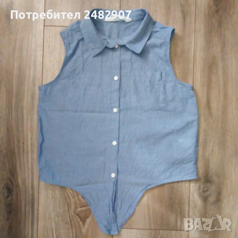 Къса детска риза Н&М, снимка 4 - Детски ризи - 51382427