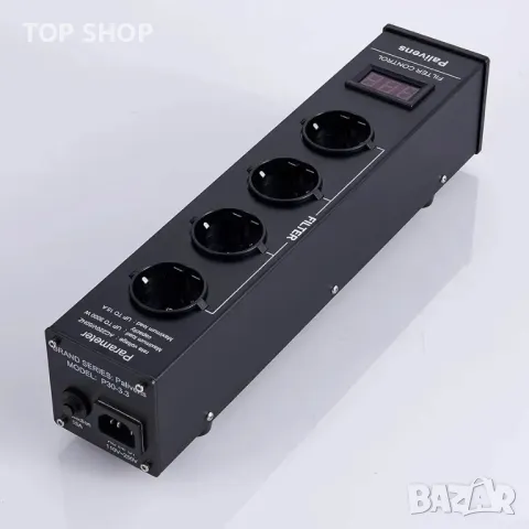 Многофункционален разклонител с 4 гнезда защита при докосване е идеален за CD DVD плейъри, HiFi, снимка 2 - Друга електроника - 48777153