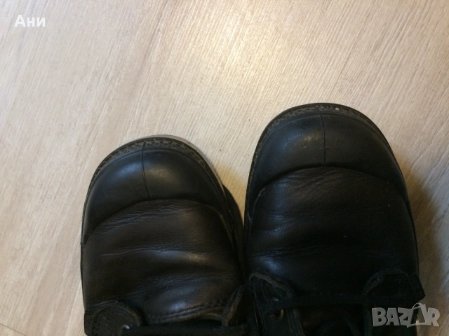 Черни боти,кубинки Palladium,естественна кожа., снимка 4 - Дамски боти - 53014888