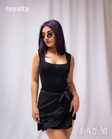 Дамски черен комплект , снимка 2 - Комплекти - 50376643