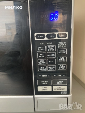 Микровълнова фурна Sharp rR-270SLM, снимка 2 - Микровълнови - 52442781