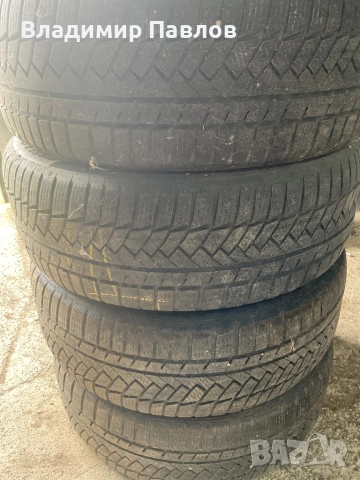 Зимни гуми continental 215/55/17, снимка 3 - Гуми и джанти - 53085272