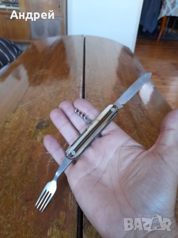 Стар джобен нож,ножче,ножка #128, снимка 6 - Други ценни предмети - 51467132