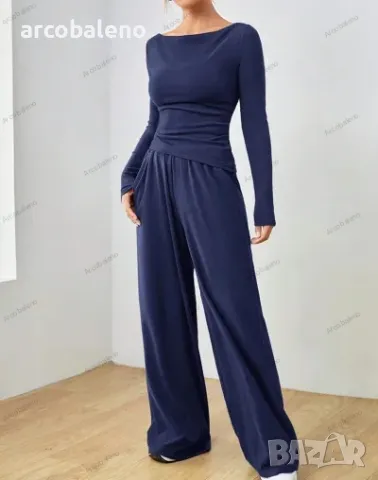 Модерен дамски комплект от две части, 4цвята , снимка 8 - Комплекти - 48441570