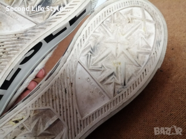 Номер 36 дамски кецове DIESEL Diesel ASTICO S-ASTICO LC LOGO, снимка 12 - Кецове - 52877705