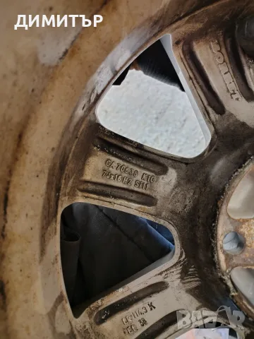 4бр.Алуминиеви джанти 16ки за MITSUBISHI;HONDA 5x114.3 7j et38, снимка 3 - Гуми и джанти - 55767605